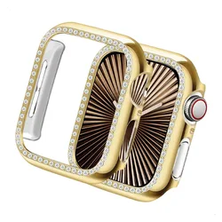 Cover protettiva bumper in diamante premium per Apple Watch - Nessun vetro incluso
