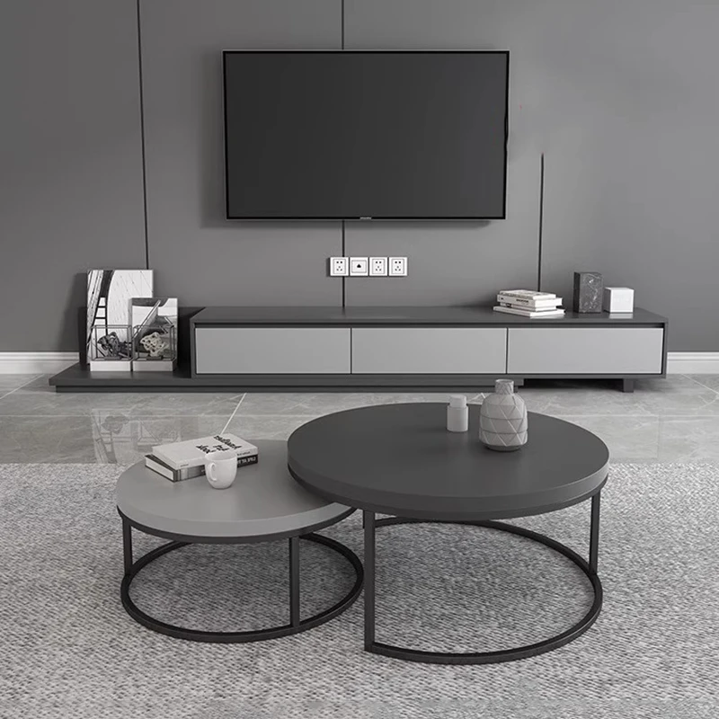 Modern Monitor Unit Tv Stand Soggiorno Entertainment Center Tv Table Cabinet Theatre Armoires De Classement Salon Furniture