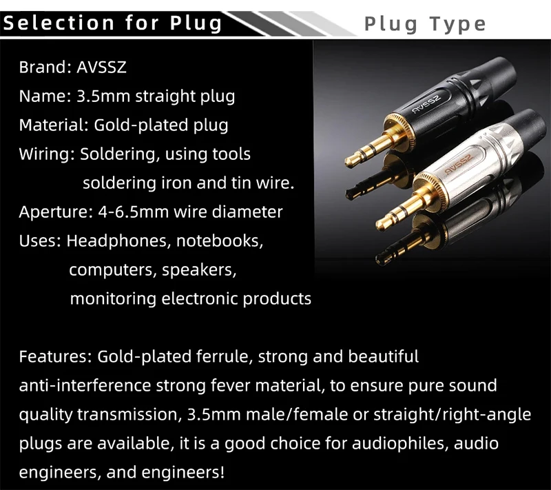 6,5mm auf XLR Symmetrisches Audiokabel, 6,35mm TRS Stecker/Buchse Vergoldet für HiFi Bühnen- und Aufnahmegeräte 0,5-50m – Detail 12