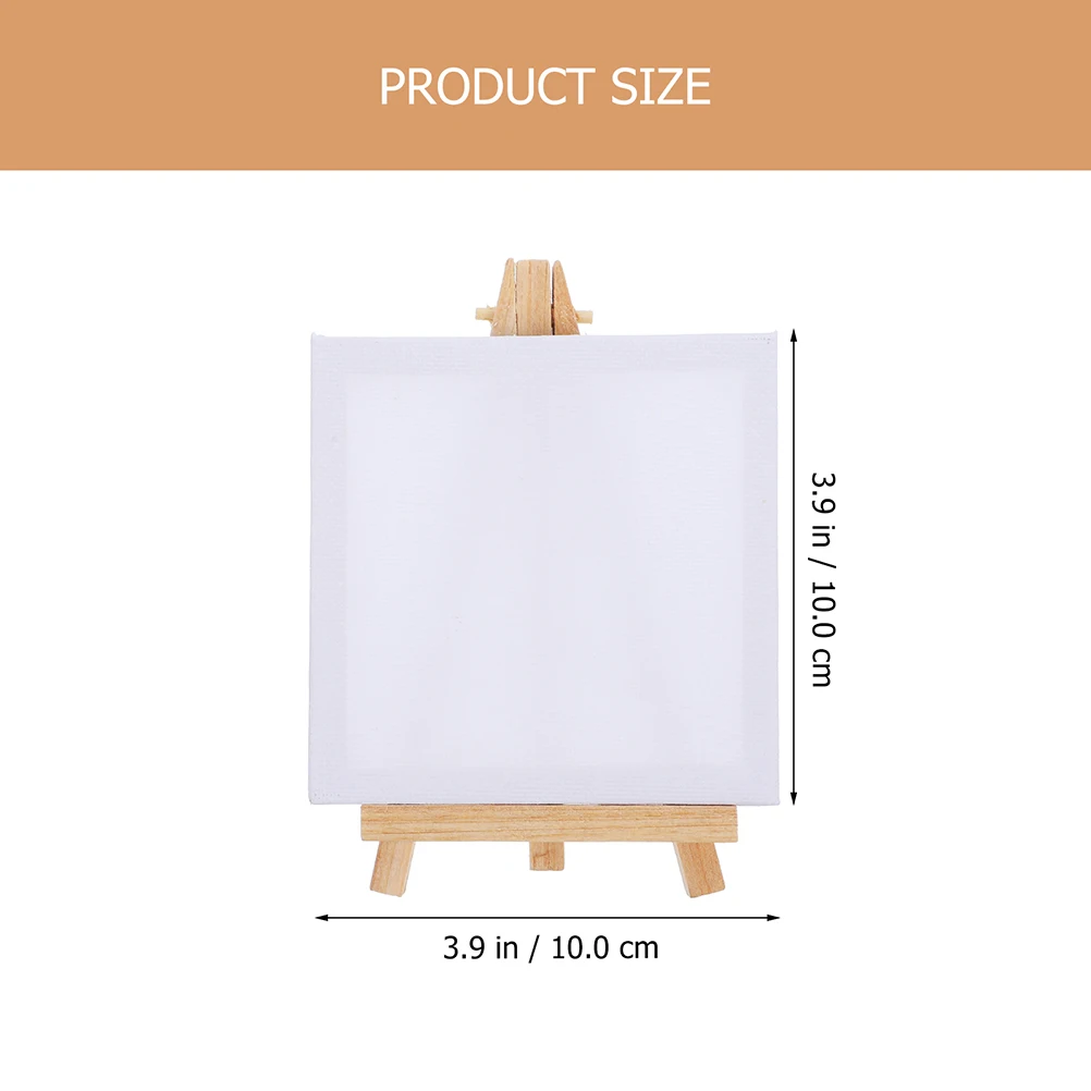 15 Sets Mini Frame Large Easel Table Top Stand for Painting Frames Wooden Watercolor Travel Small Easels Display