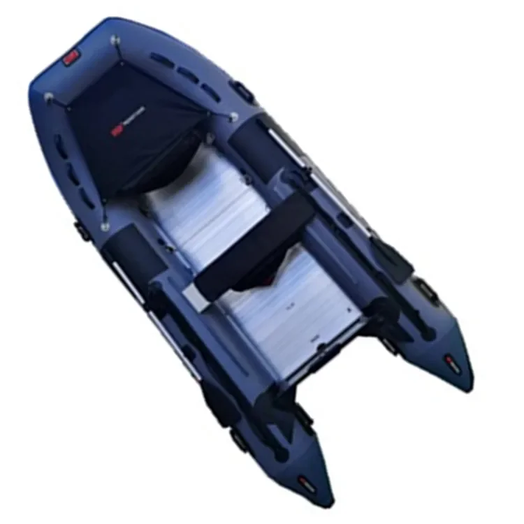 hot sale 380cm Inflatable Boats Fishing Raft Power aluminum floor Boat Zodiac Dinghy Tender Boat