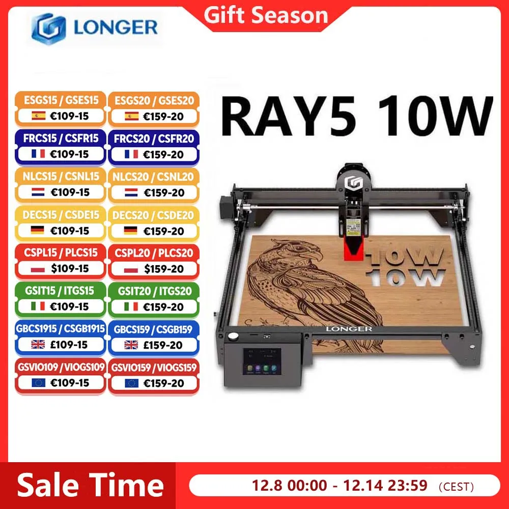 Grawer LONGER RAY5 10W z EU za $180.81 / ~672zł