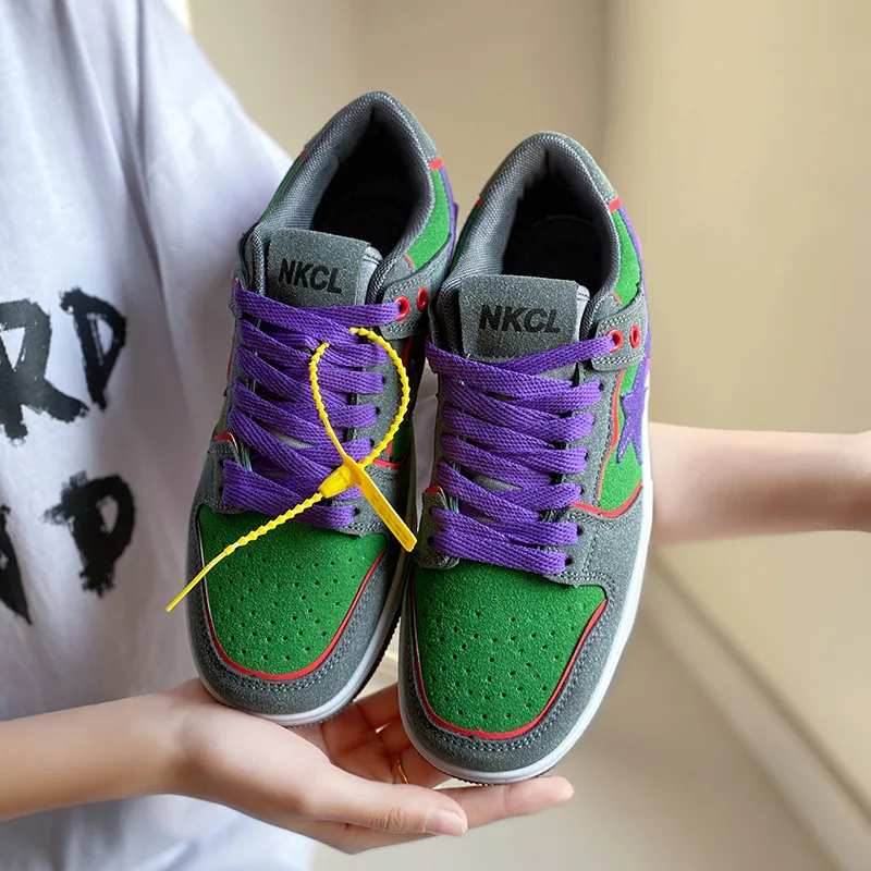 Y2K shoes women men sneakers Retro Fashion Casual Color Matching Thick