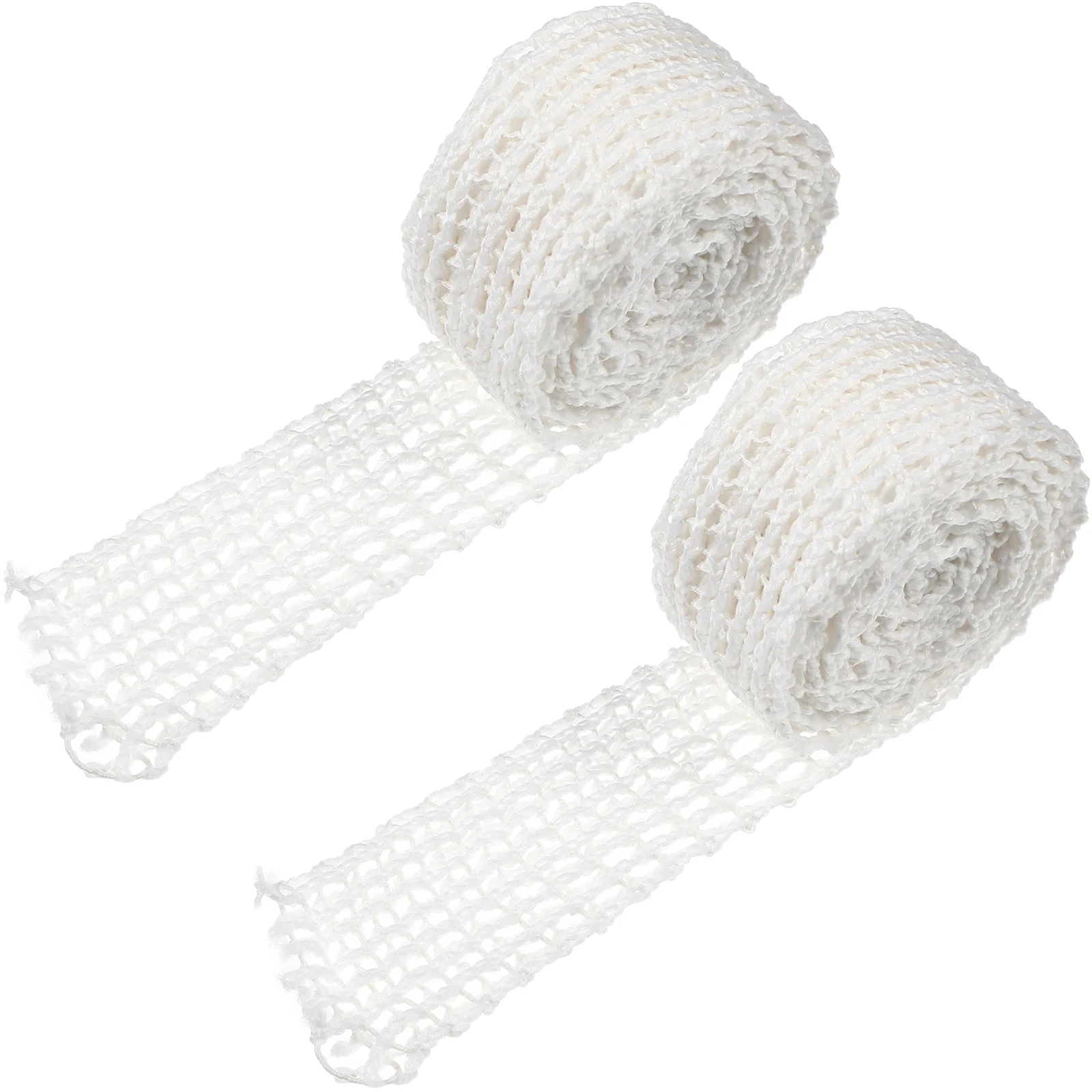 

2/4Pcs Pork Meat Net Bag Kitchen Household Meat Netting Roll Cotton Ham Sock Elastic Meat Net Bag Sausage Net Set Rope For Home