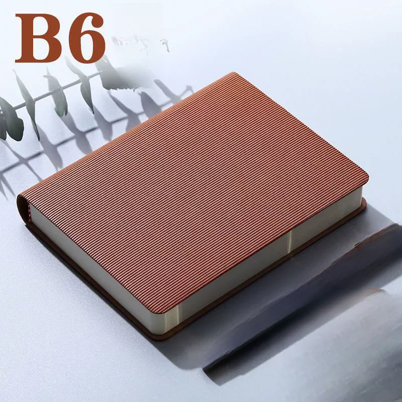 B6 mini notebook-portable diary with waterproof PU leather cover, compact and retro design for journaling and note-taking 2