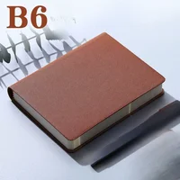 B6 mini notebook-portable diary with waterproof PU leather cover, compact and retro design for journaling and note-taking 2