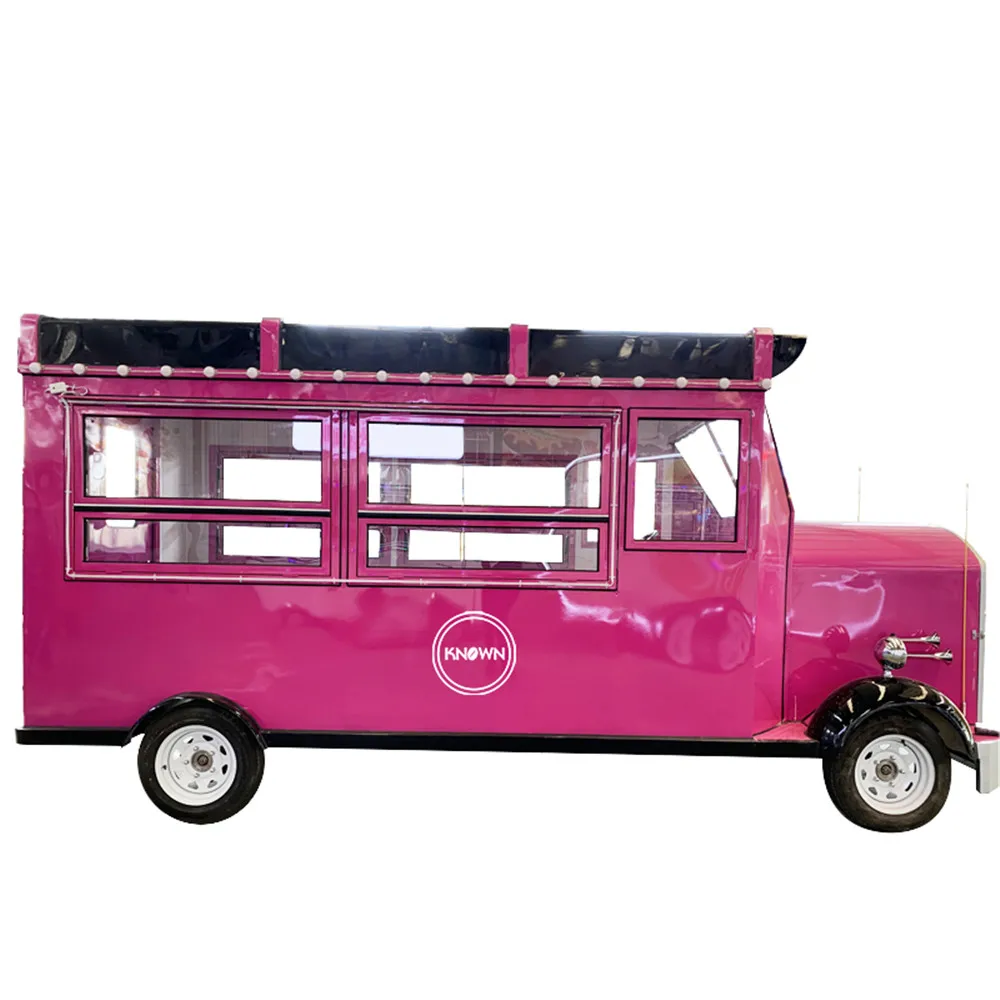 Transformers Food Kiosk Trucks Electric Dinning Mobile Snack Trailer