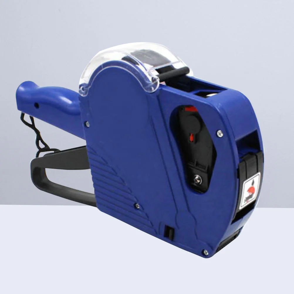 

8 цифр, цена за маркер, пластиковая наклейка для этикеток для дома, офиса, малого бизнеса (синий)