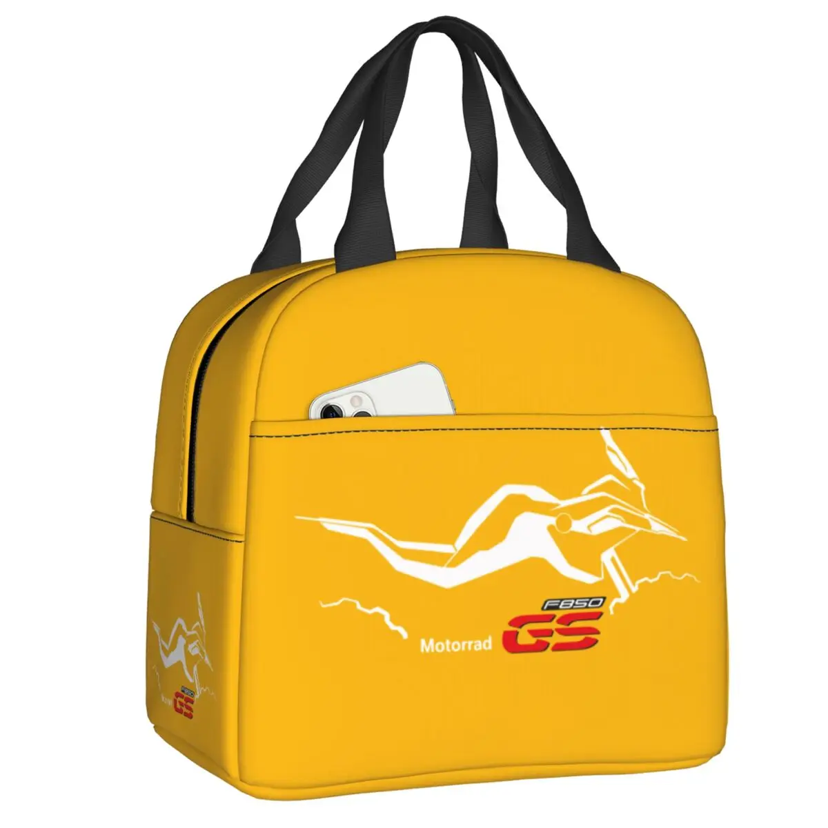 

F850 GS Motorcycle Adventure Thermal Insulated Lunch Bag Women Motorbike Biker Lunch Tote for Outdoor Picnic Storage Food Box