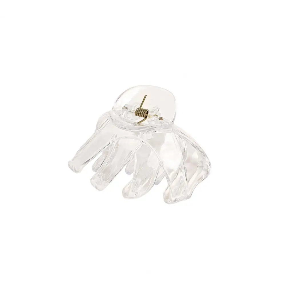 

Strong Grip Hair Accessory Stylish Irregular Shape Hair Claw Clip for Women Small Plastic Hair Accessory for Bathing Styling