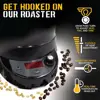 800  Coffee Bean Roaster  Roast Coffee At Home  Heat Settings  Convection Fan Control  Digital Status Di 2