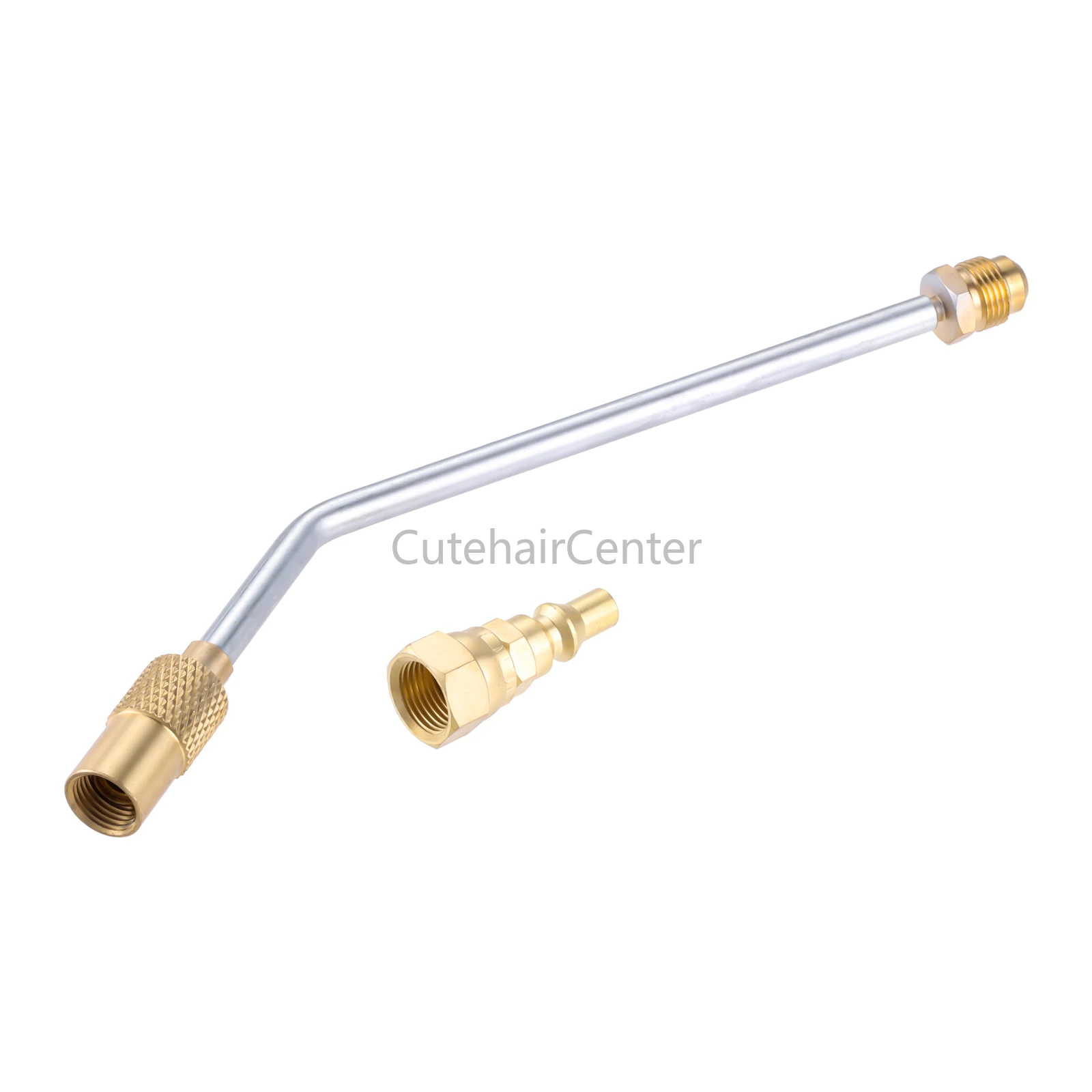 1set 10" Extension Propane 135&deg; Elbow Safety Pipe Adapter Connection +1/4" Quick Connect Plug for Blackstone 17" & 22" Griddle