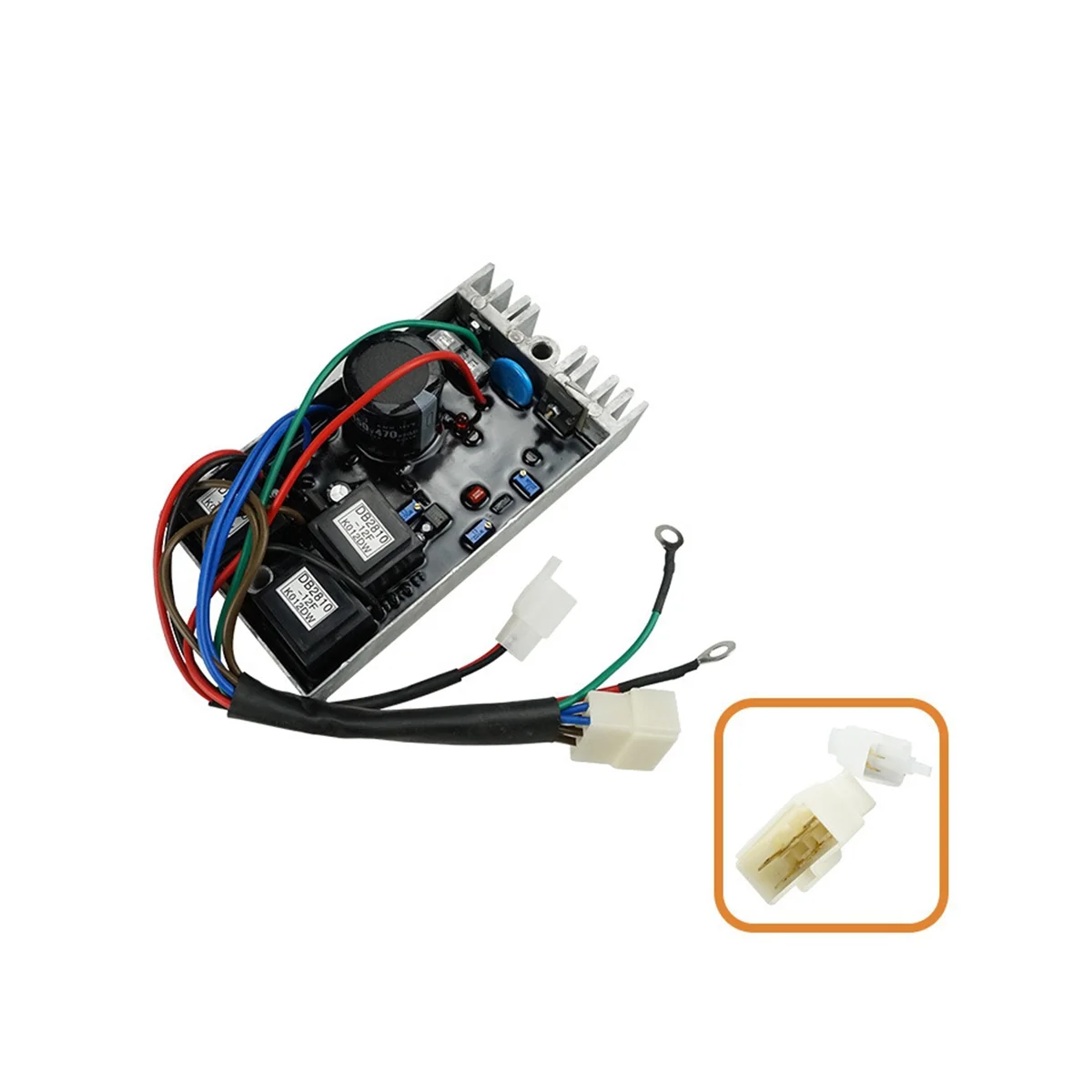 AVR KI-DAVR-150S3 발생기 전압 조정기, 편리한 휴대용 자동 전압 조정기 보드 모듈