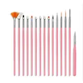 15PCS Brush Pink
