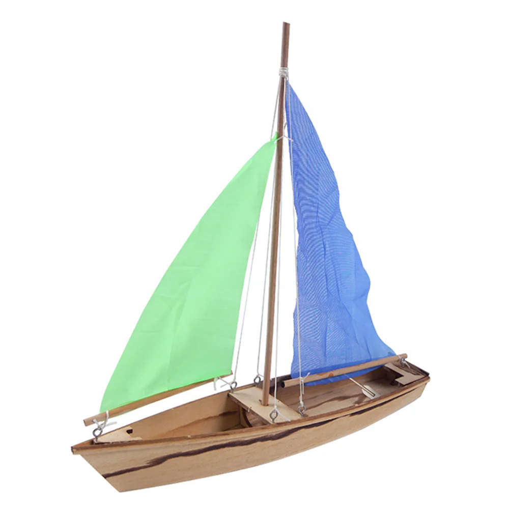 

Wood Sailboat Puzzle 3D Wooden Sailboat Assembly Sailboat Woodcraft Model Decor Boat Model Sailing Ships Kids Diy Crafts Ocean