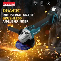 Makita DGA404 meuleuse d'angle électrique sans brosse Machine de découpe Rechargeable 18V Machine de polissage haute puissance pour batterie Makita 3