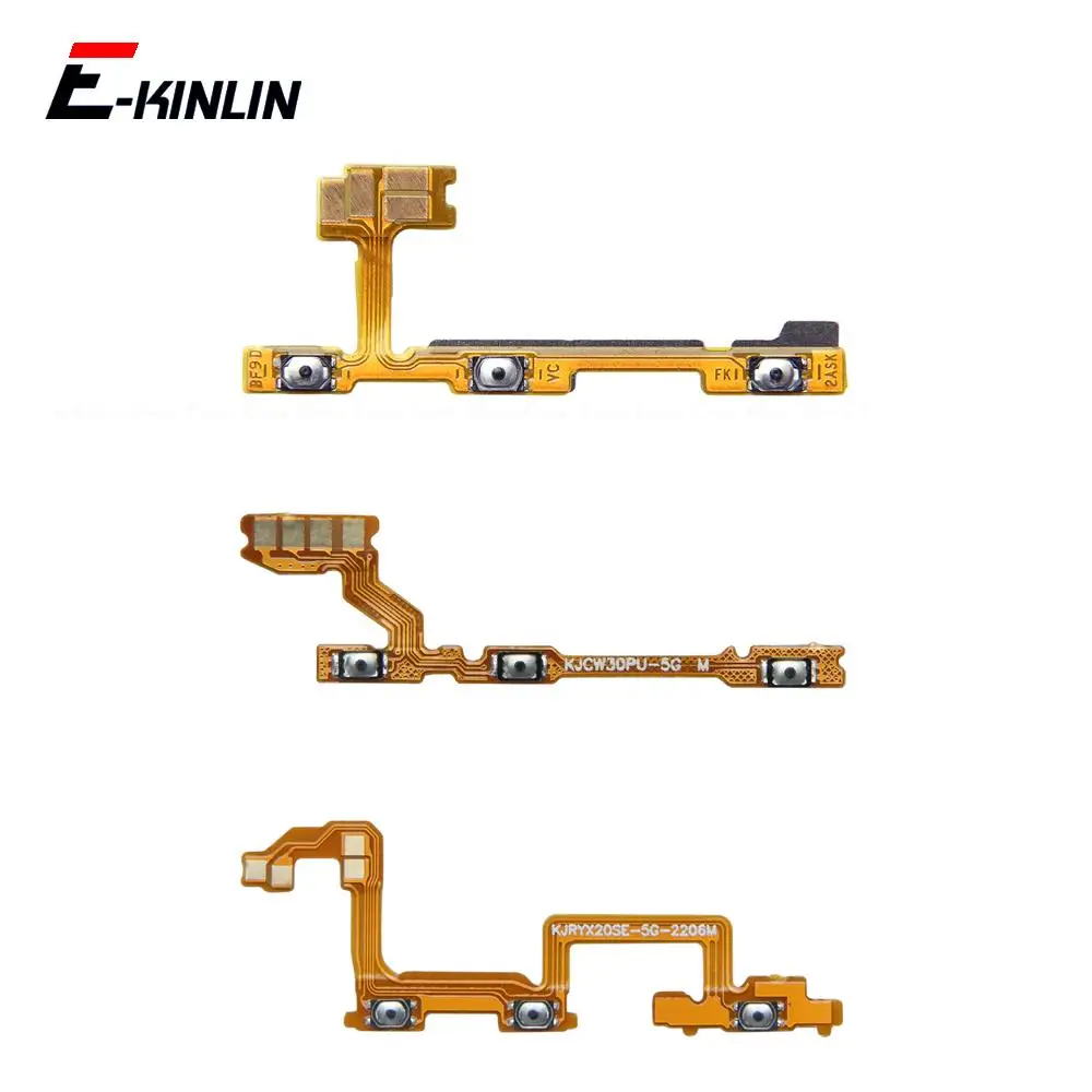 

Switch Power ON OFF Key Mute Silent Volume Button Ribbon Flex Cable For HuaWei Honor Play 4 4T 5T 6T Play4T Play5T Play6T Pro