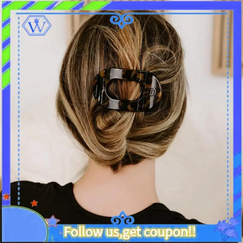 Easy To Use Small Flat Round Clip-Strong Grip, Bendable Teeth, Comfortable Curved Design-For Lying Down, Yoga, Driving & Mor