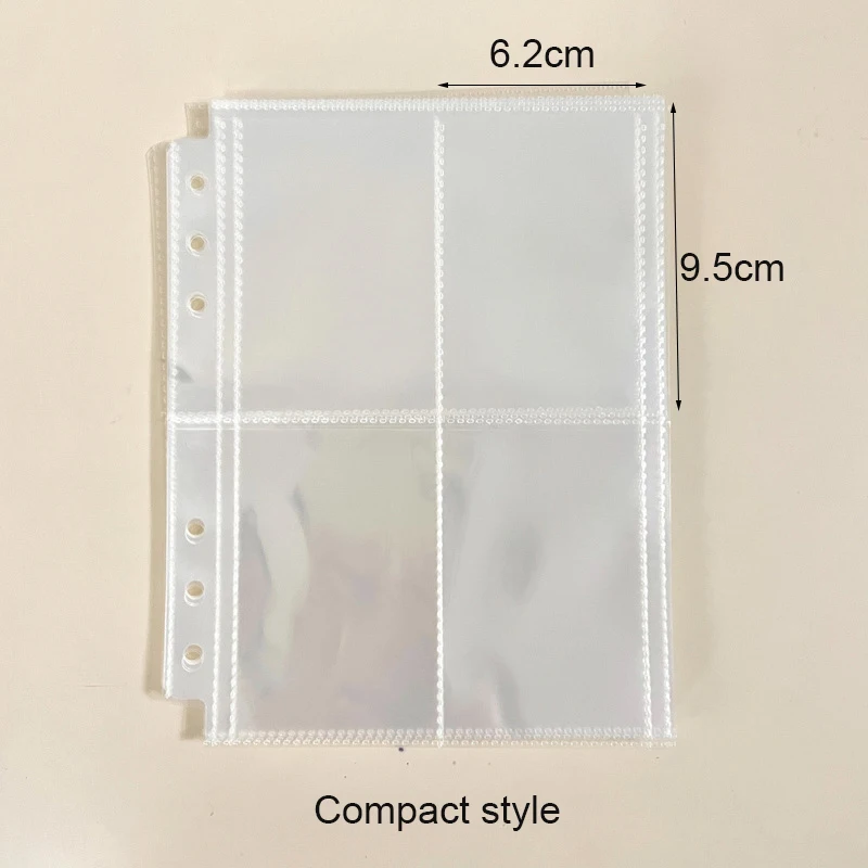 Colorblock A5 Binder & Photocard Album with Refill Sleeves and Gift Bookcase