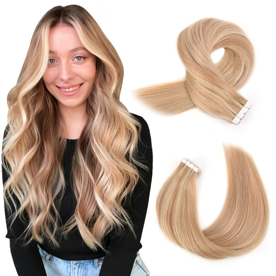 NeitsiDoubleSidedTapeHairExtensionsBestInvisibleTapeIns