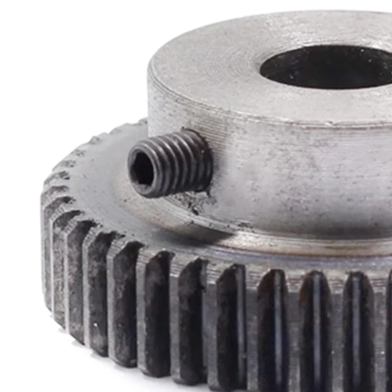 Transmission Gear Spur Gear Pinion 20Teeth Mod 1.5 M = 1.5 Bore8/10/12/15mm Right Teeth 45# Steel Positive Gear CNC Rack Transmission Motor