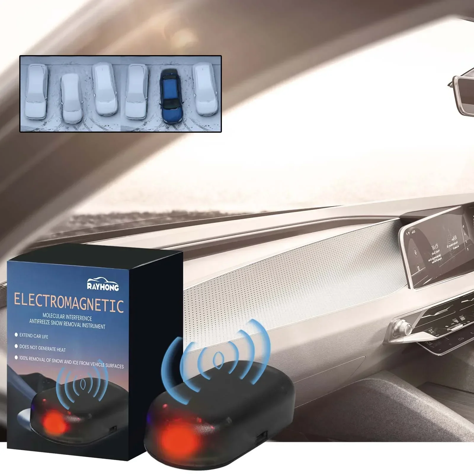 Solar Energy Snow Plow Car Multifunction 1PCS