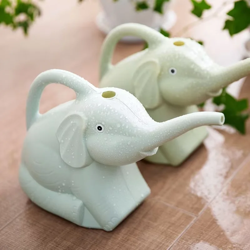 Baby Elephant Shaped Watering Can Long Mouth Pottery Gadget for Home Gardening Succulents And Flowers Baby Elephant Shaped Watering Can Long Mouth Pottery Gadget for Home Gardening Succulents And Flowers