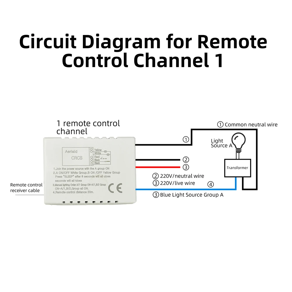 Wireless Remote Control ON/OFF Switch