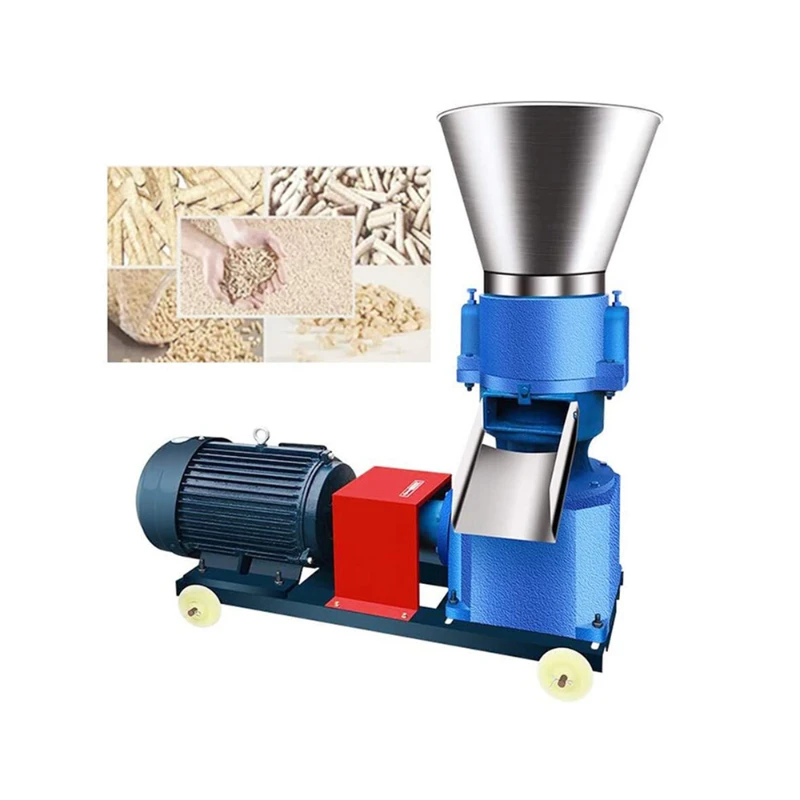 Modello 180 Dengan Mesin Pelet Kayu Motor Pelet Tekan Pakan Ternak Pabrik Pelet Biomassa Mesin Pelet