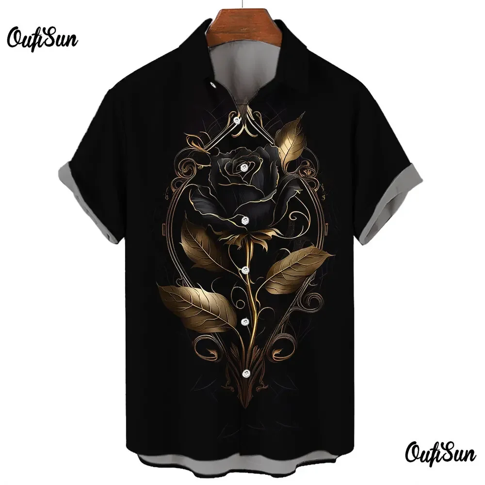 Men's short-sleeved shirt, monochrome T-shirt, simple pink design, everyday casual, oversized top, S-5XL, summer 2