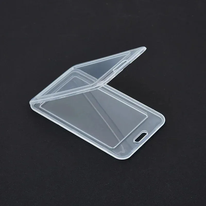 Waterproof Transparent Rigid Plastic Card Holder Sleeve - Pack of 1-10
