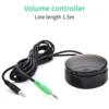 Audio Volume Wired Controller Aux 3.5mm Signal Volume Control by Cable Adjustment For Speakers Amplifier System 1