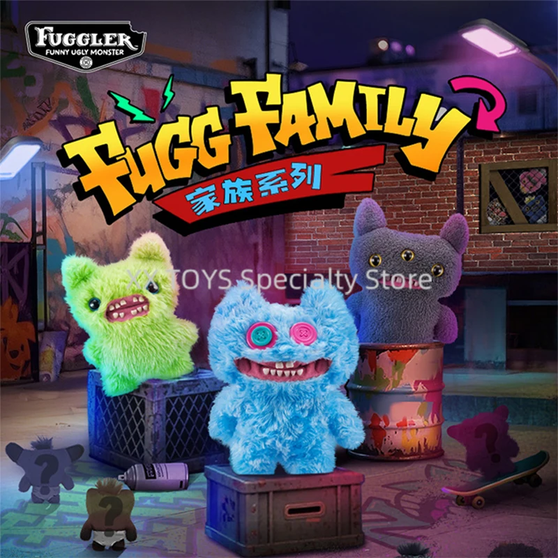 FUGGLER FUNNY UGLY MONSTER 5体コンプリートセット Fuggler Selection FUNNY UGLY MONSTER Plush Doll Complete Set of 5
