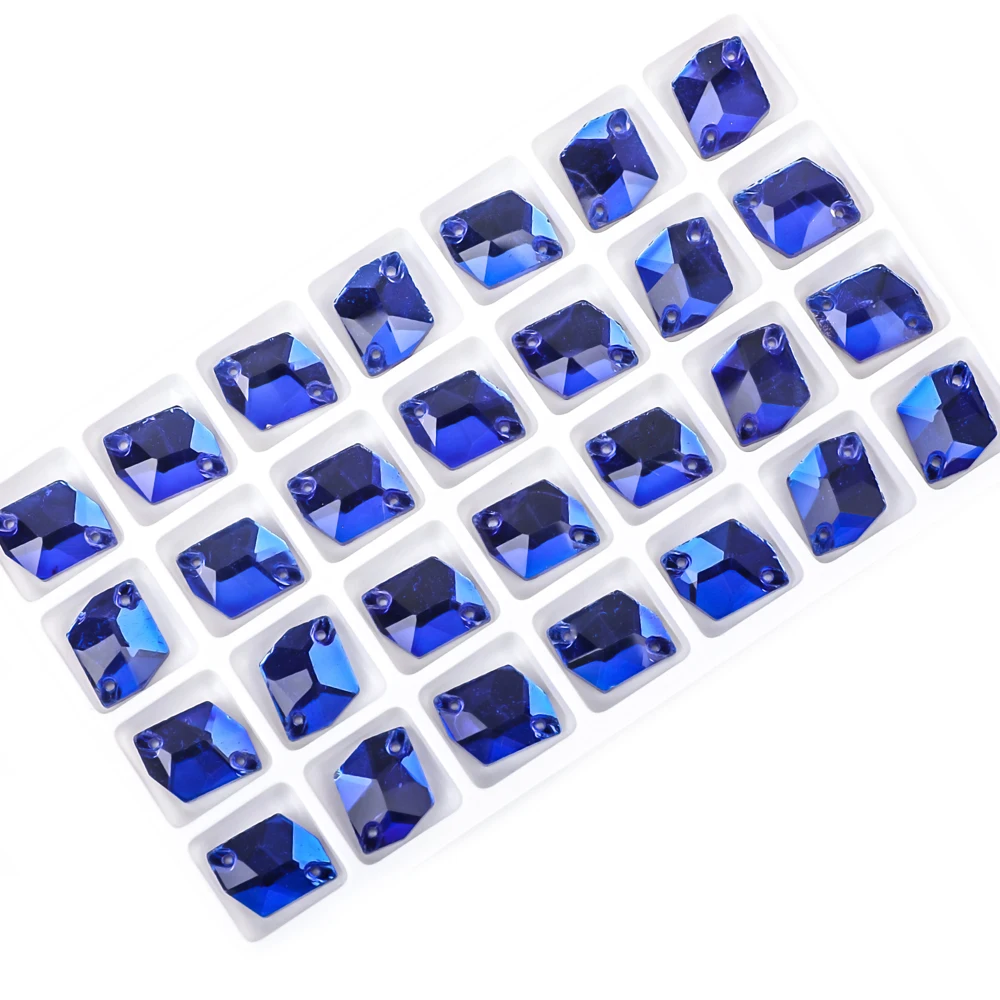 VC Sew-On AB Rhinestone Cosmic Flatback Glass Crystals for DIY Decoration and Embellishments