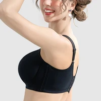 Large Size Seamless Lingerie for Women Thin and Sexy Bra Comfortable Top Up Push-up  Anti Sagging Sports Breast Collection Bras - Image 3