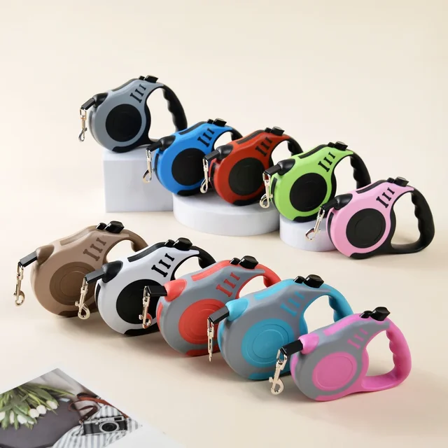 3m 5m Dog Leash Lead For Small Medium Dogs Cats Automatic Retractable Strong Nylon Puppy Traction Rope Chihuahua Pet Supplies 3m 5m Dog Leash Lead For Small Medium Dogs Cats Automatic Retractable Strong Nylon Puppy Traction Rope Chihuahua Pet Supplies