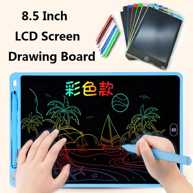 Toys for Children Electronic Drawing Board LCD Screen Graphic Drawing Tablet Kids Education Handwriting Painting Pad 6.5/8.5" Incredible!
