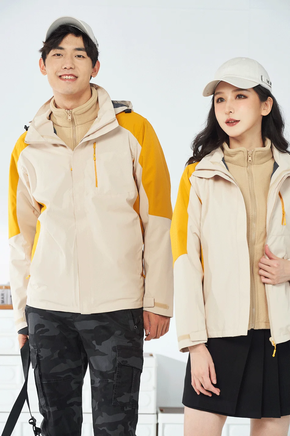 Custom logo Men winter jacket embroidered text Male Outdoor Sports Hiking Jacket personality customization waterproof thick coat 14 S3e6f0165736048ecb31667ec3def20e4p