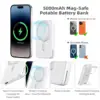 3 in 1 Wireless Charger Station Foldable Stand for MagSafe,Portable Magnetic Power Bank for Apple Watch iPhone 16/15/14/13/12 3