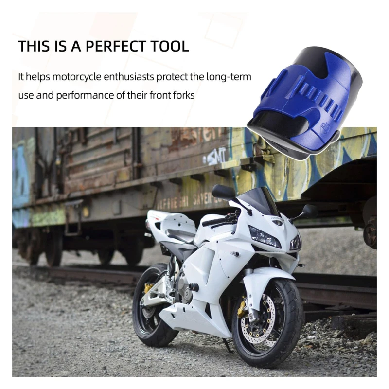 Motorcycle Inverted Front Shock Absorber Cleaner Repair Maintenance Tool Motorcycle Shock Absorber Mud Remover