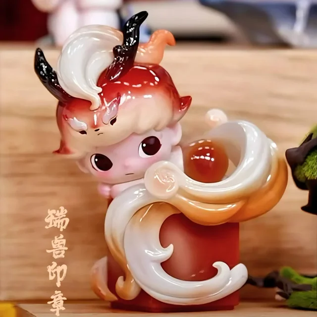 New Genuine Dimoo Stories In The Cup Series Action Figure Toys Trendy Fashion Cute Model Dolls Collection Figurine Surprise Gift 2