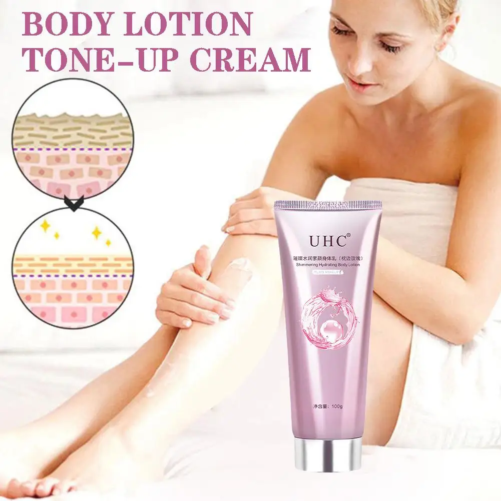 Body Lotion Tone Up Cream & Concealer Moisturizing Whitening and Radiance Repair for Healthy Beautiful Skin 100g 2