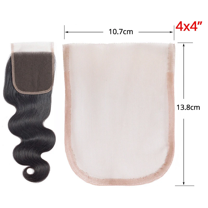 2x6 Inch Lace Net For Making Or Ventilating Lace Wig Closure Caps Brown Hairnet For Hair Ventilating 2x4 Base Transparent