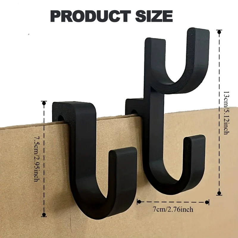 2Pcs Car Umbrella Hook Umbrella Stand Universal Trunk Hook for Handbag Auto Accessories