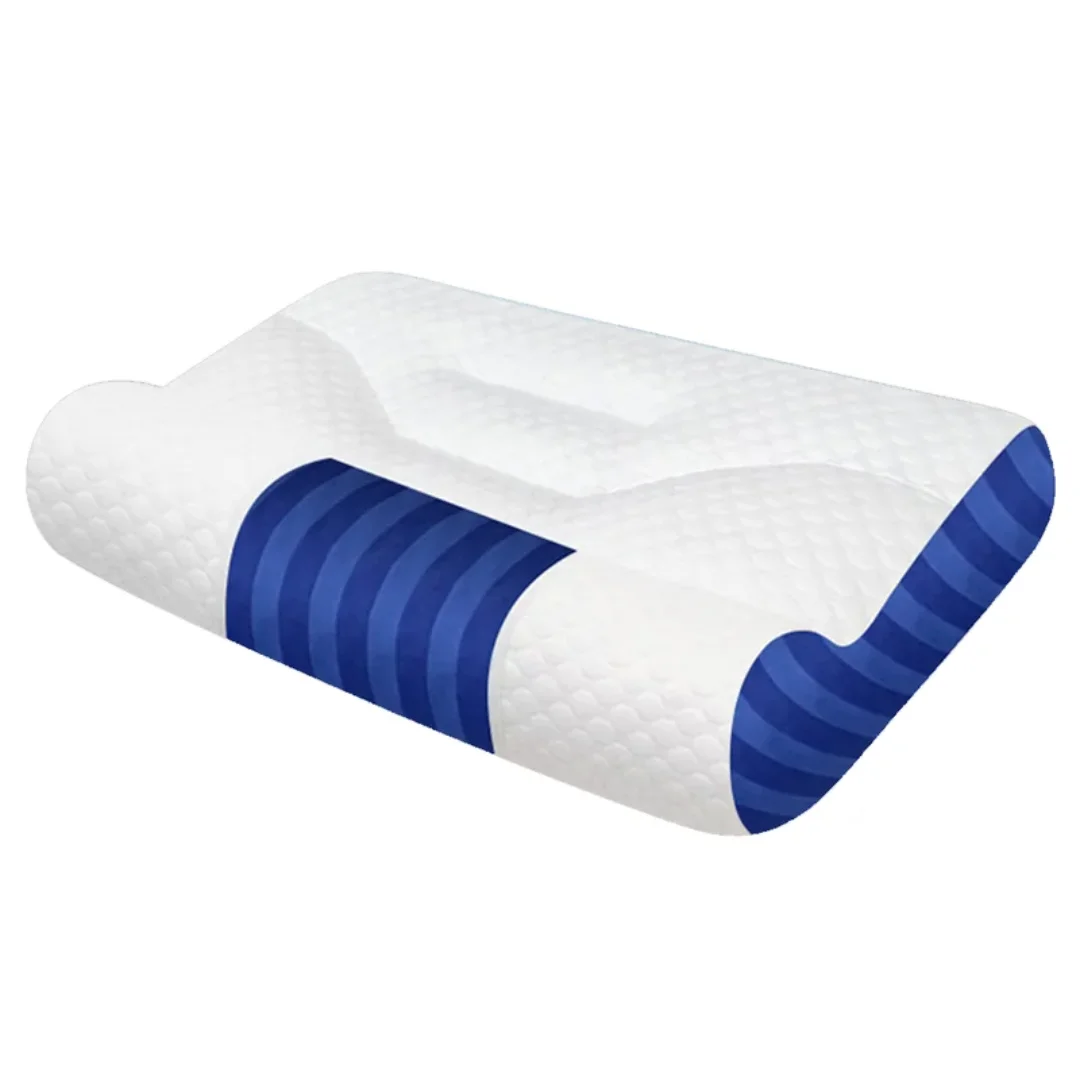 Cervical Memory Foam Pillow, Ergonomic Goose Down Pillow, Sleep Enhancing Cervical Support Comfort Goose Down Enhancing