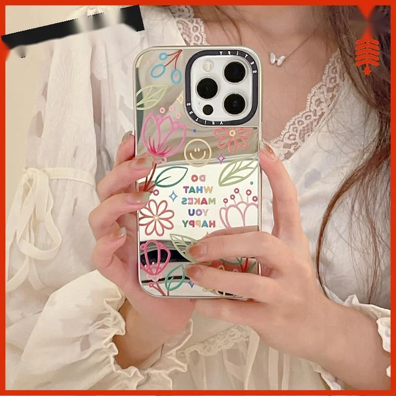 CASE does your happy thing. Suitable for iPhone Pro, phone case, 15 Promax mirror, 14 trendy brand, 13 Pro anti_voghion.com