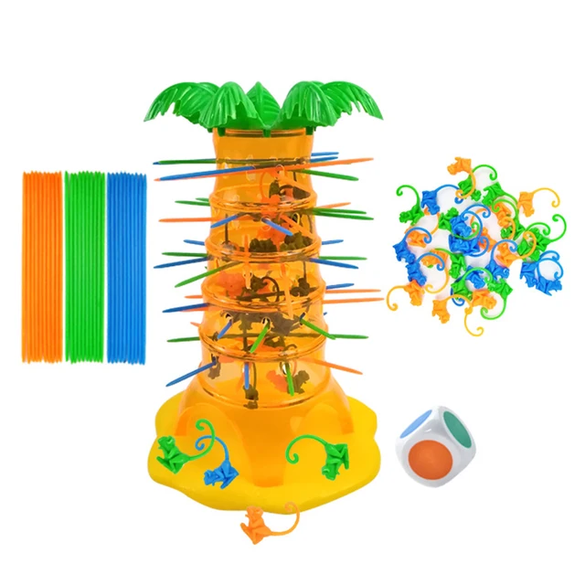 Monkey Climbing Tree Toy Montessori Table Game Toy Cute Multiplayer Tabletop Game Family Board Game Educational Toy Kid Gift 1