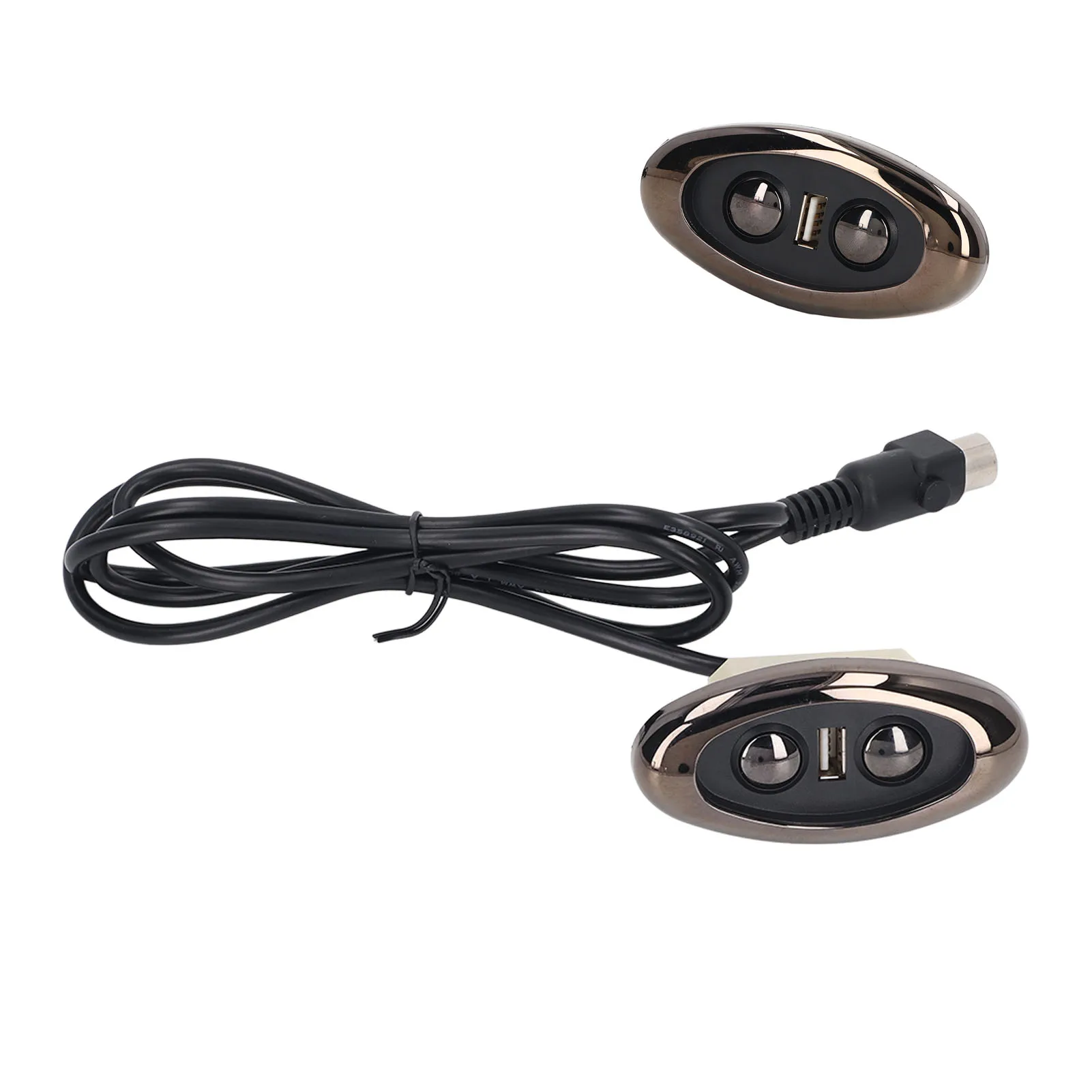 전기 리클라이너 스위치, 단일 USB 충전 포트, 전기 소파 컨트롤러, 운송 장비용 LED 백라이트, 5V-2.4A