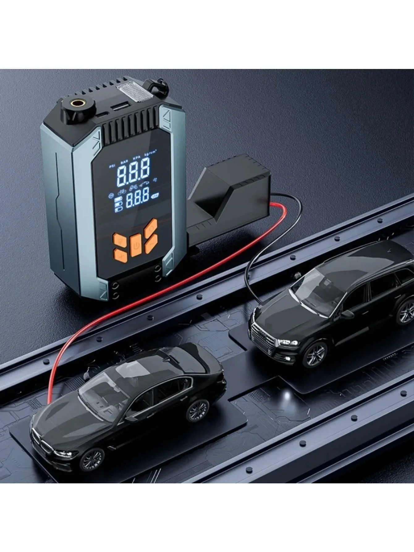 Inflatable Pump Outdoor Car Emergency Starting Power Car Inflatable All-in-One Battery Air Compressor