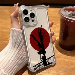 Stylish Transparent Anti - Fall Anime Phone Case - Death Note Design - iPhone 12 Mini (TMSJ - 261TMSJ0212B1)